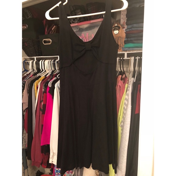 Black Skater Dress - Picture 2 of 2